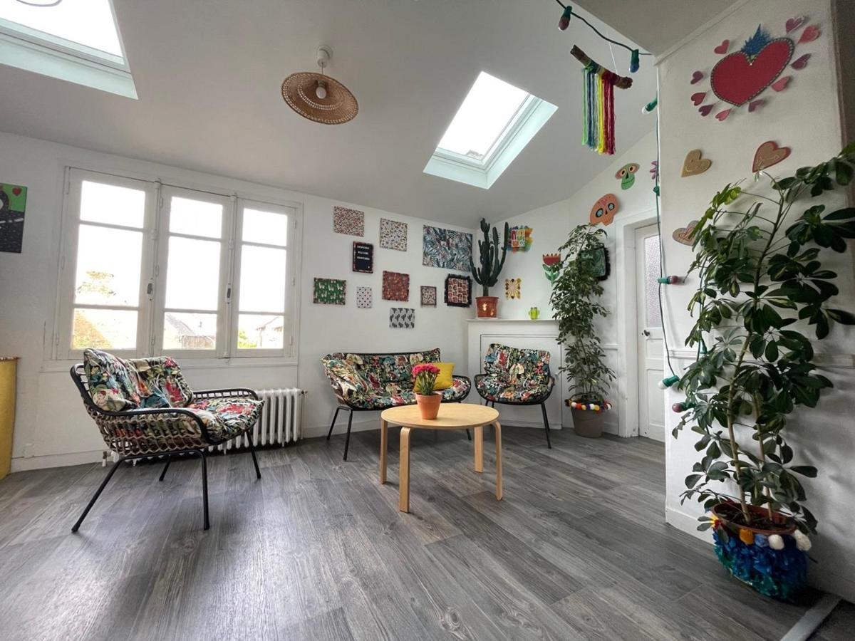 Maison Spacieuse Authentique Proche St Malo Rennes, Bienvenue A La Casa Cozumel Pleugueneuc Luaran gambar